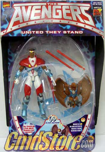 FALCON The Avengers Marvel Action Figure By Toy Biz| Cmdstore
