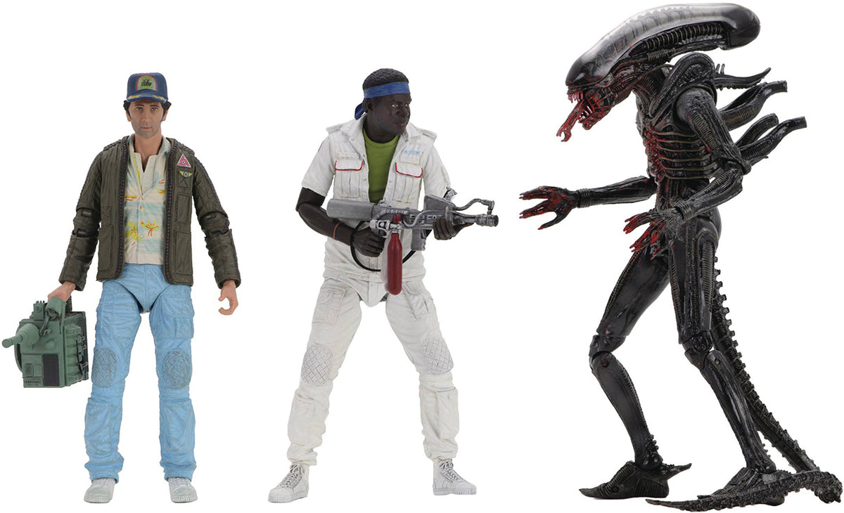 Alien 40th Anniversary 7 Inch Action Figure Series 2 - Set of 3