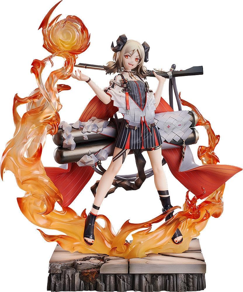 Arknights Ifrit Elite 2 9 Inch Statue Figure 1/7 Scale PVC - Rhine
