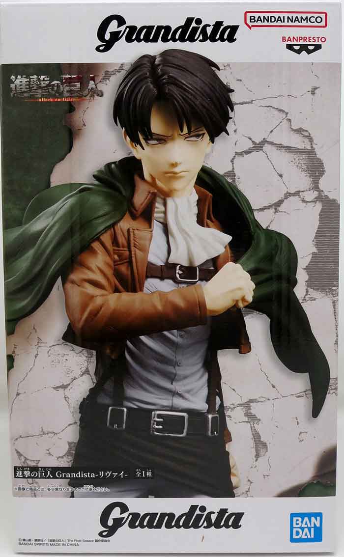 ACTIONPOINT　リーファ Attack on Titan 10 Inch Statue Figure Grandista - Levi| Cmdstore