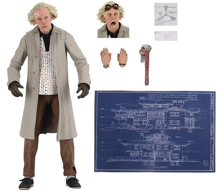 Back to the Future Ultimate Series 7 Inch Action Figure - Doc