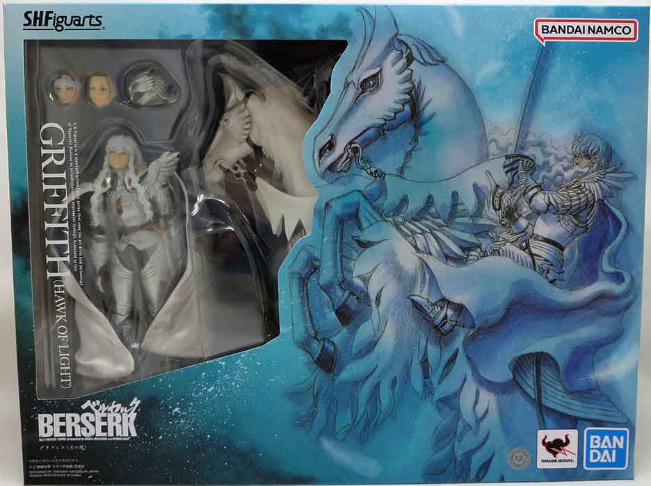 Berserk 6 Inch Action Figure S.H. Figuarts - Griffith Hawk Of