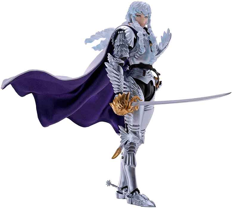Berserk 6 Inch Action Figure S.H. Figuarts - Griffith Hawk Of