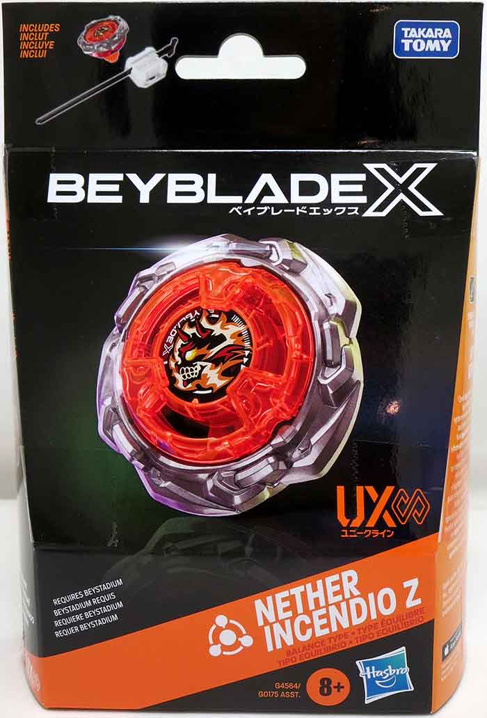 Beyblade X Starter Pack - Nether Incendio Z With Launcher| Cmdstore