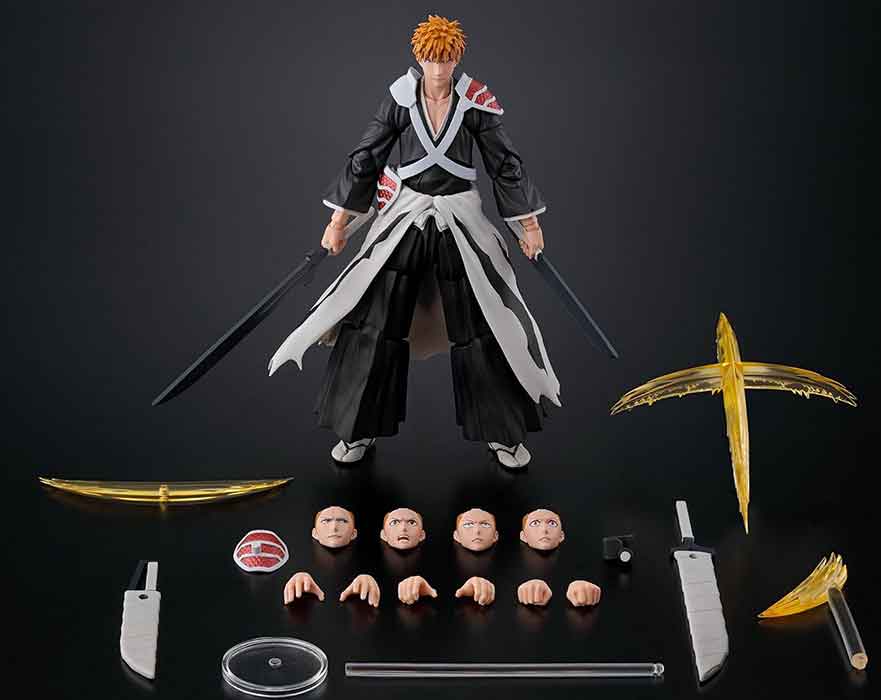 Bleach 6 Inch Action Figure S.H. Figuarts - Ichigo Kurosaki -Dual