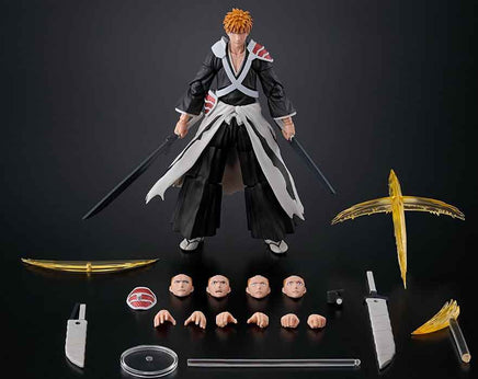 Bleach 6 Inch Action Figure S.H. Figuarts - Ichigo Kurosaki -Dual Zangetsu