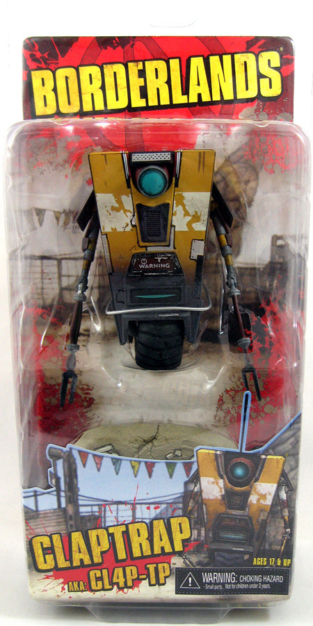 Borderlands 7 Inch Action Figure Series 1 - Claptrap| Cmdstore