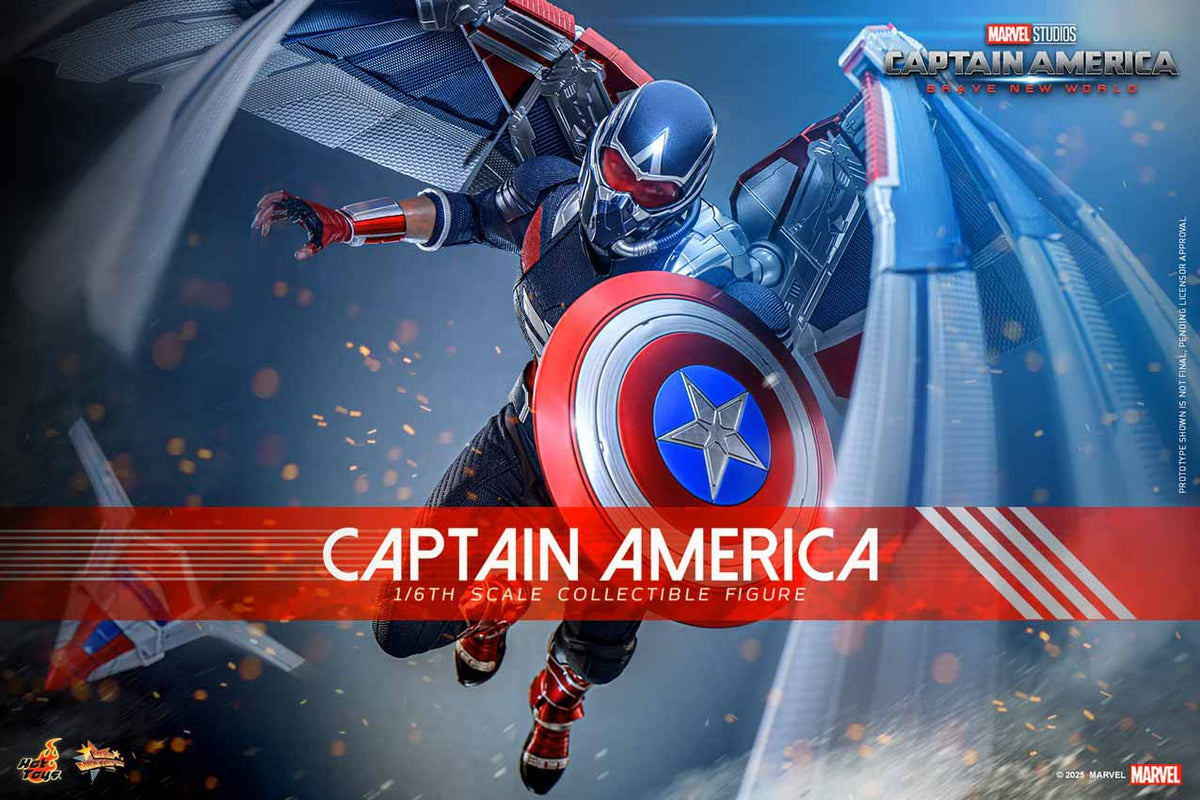 Captain America Brave New World 12 Inch Action Figure 1/6 Scale - Capt| Cmdstore Captain America Brave New World 12 Inch Action Figure 1/6 Scale - Capt| Cmdstore