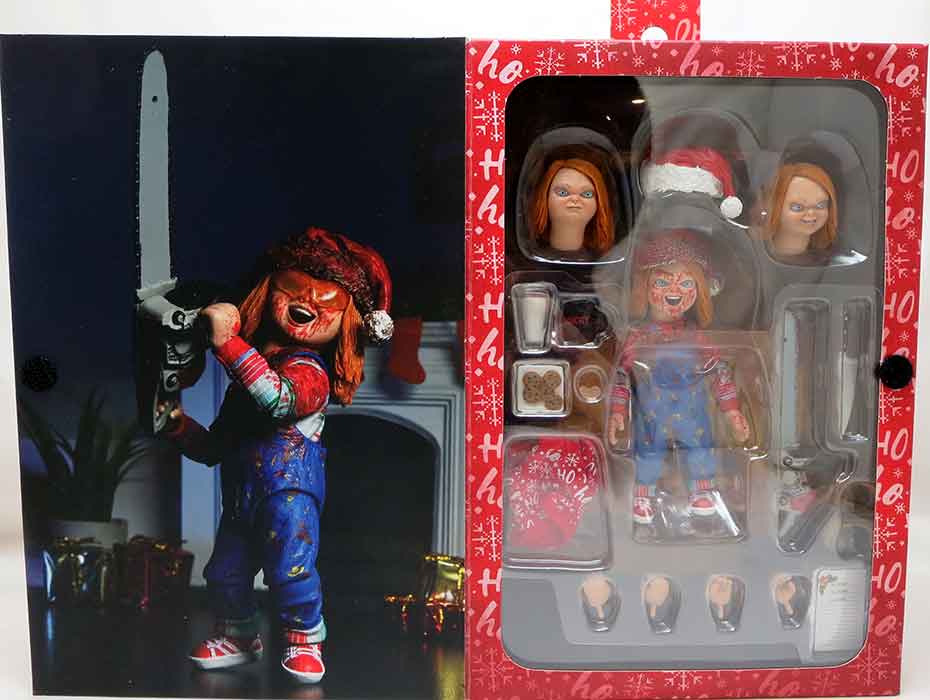 Chucky 7 Inch Action Figure Ultimate - Holiday Chucky| Cmdstore