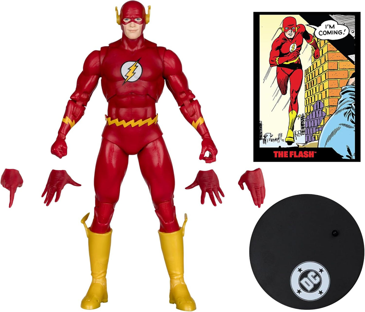 DC Direct The Flash #123 7 Inch Action Figure Page Punchers - The