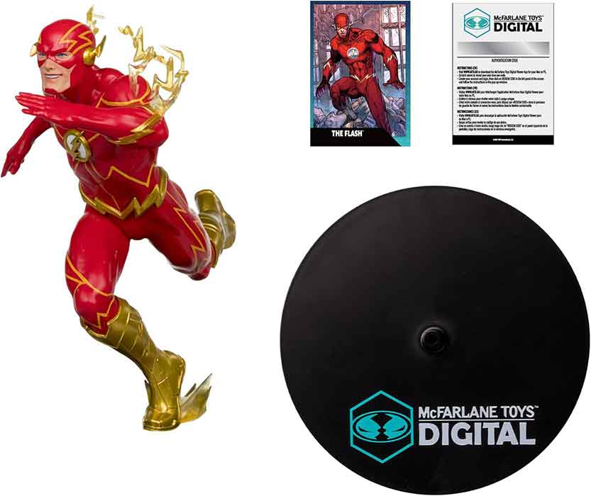 DC Direct 12 Inch Statue Figure - The Flash By Jim Lee| Cmdstore