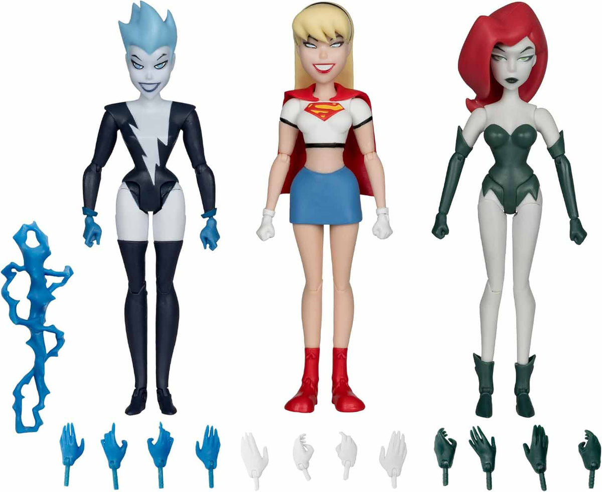 DC Direct The New Batman Adventures 6 Inch Action Figure 3-Pack