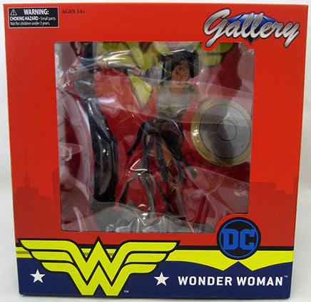 DC Gallery 9 Inch Statue Figure Wonder Woman - Metal Wonder Woman