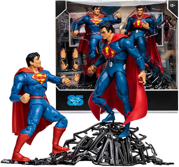 Superman vs. Armored Batman Pack 2 figurines Collector DC