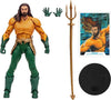 DC Multiverse Aquaman And The Lost Kingdom 7 Inch Action Figure Series 1 - Aquaman (Gold & Green Suit)