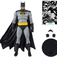 DC Multiverse Batman Knightfall 7 Inch Action Figure - Batman (Black & Grey)