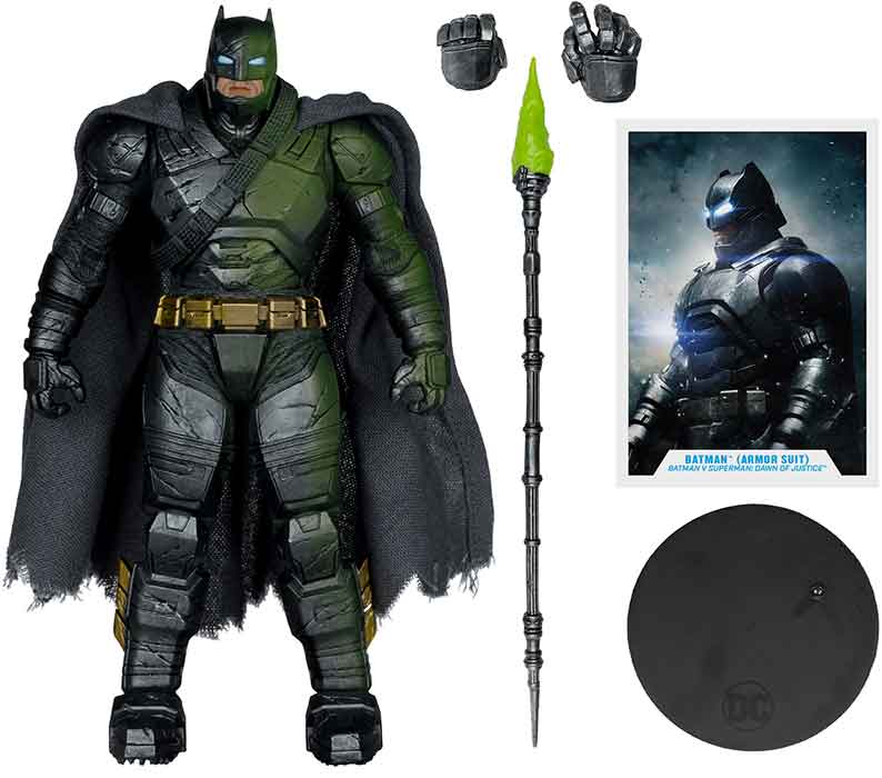 DC Multiverse Batman v Superman: Dawn of Justice Batman Figure 2024 McFarlane - We-R-Toys