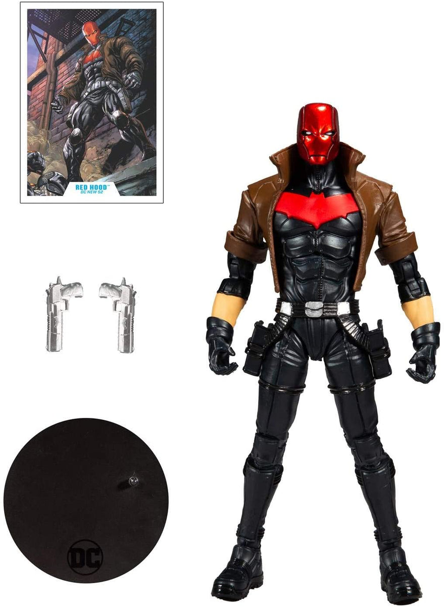 DC Multiverse 7 Inch Action Figure Comic Series Exclusive - Red