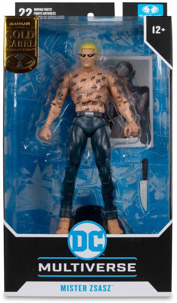 DC Multiverse 7 Inch Action Figure Exclusive - Mister Zsasz Gold