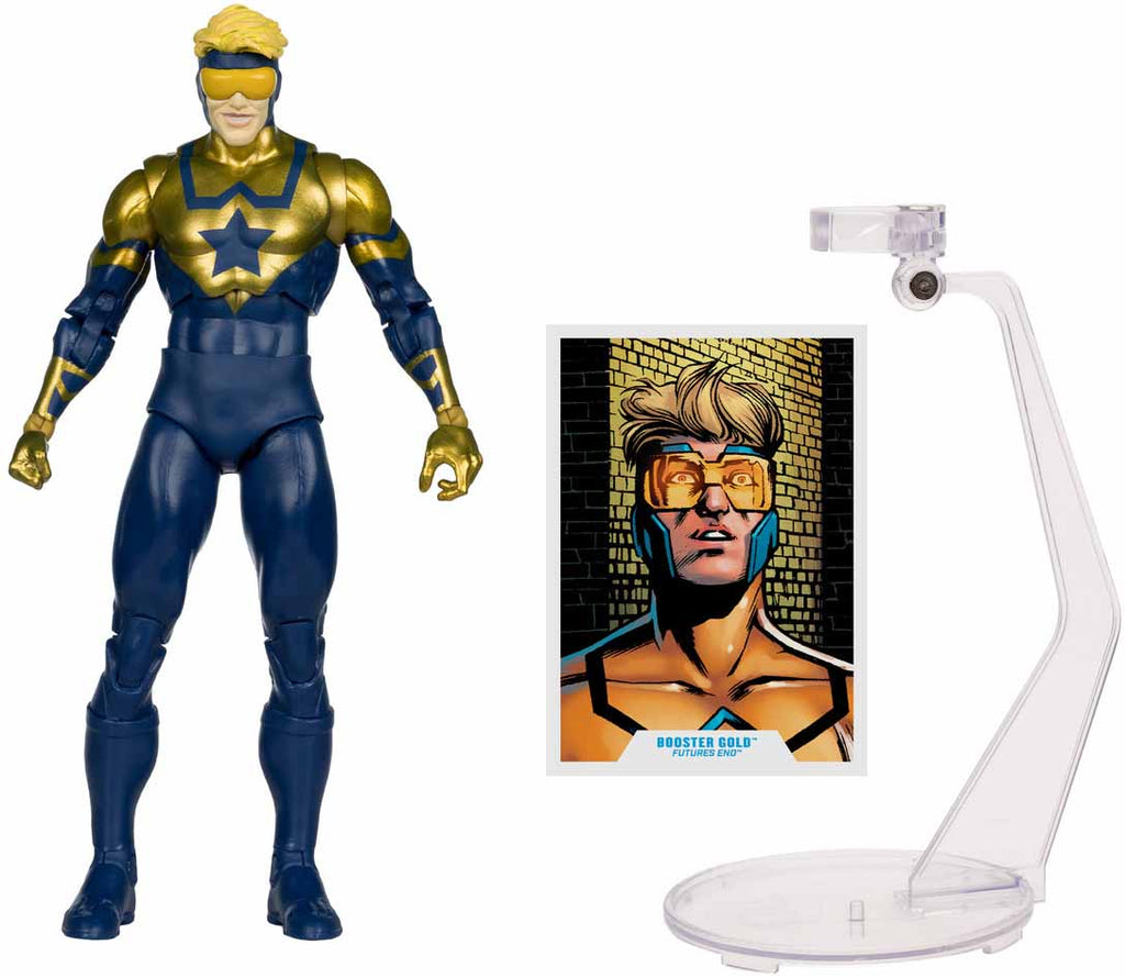 DC Multiverse Future's End Inch Action Figure Booster Gold