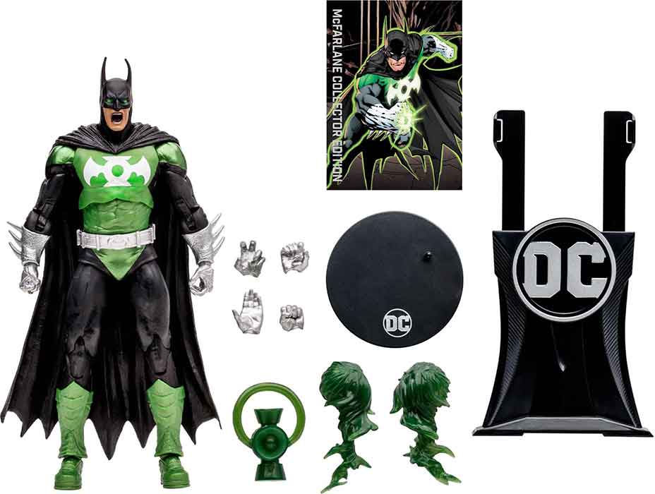  x Batman Green Mサイズ DC Multiverse Green Lantern 7 Inch Action Figure Collector Edition