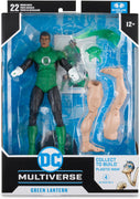 DC Multiverse JLA 7 Inch Action Figure BAF Plactic Man - Green Lantern John Stewart