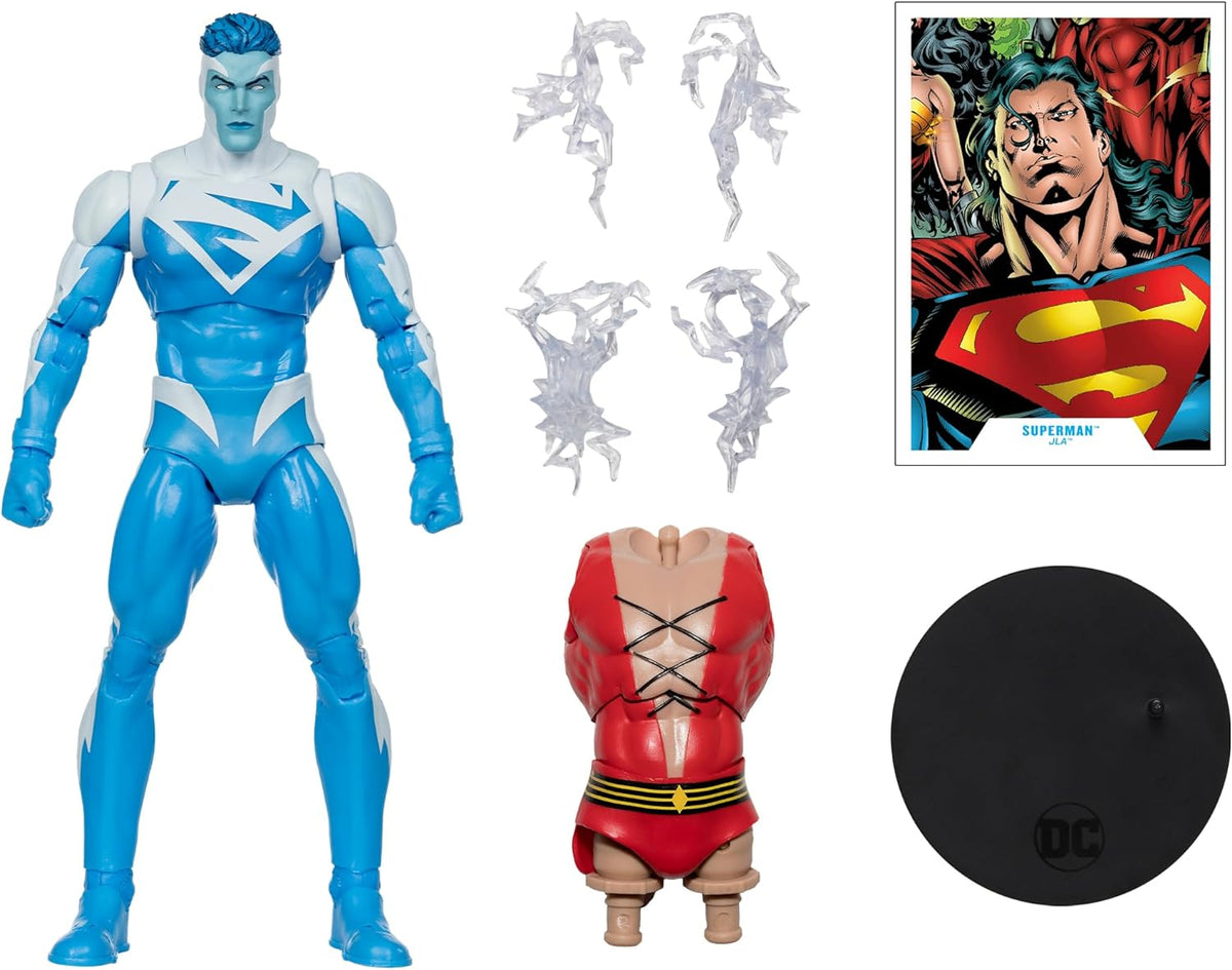 DC Multiverse JLA 7 Inch Action Figure BAF Plastic Man - Superman