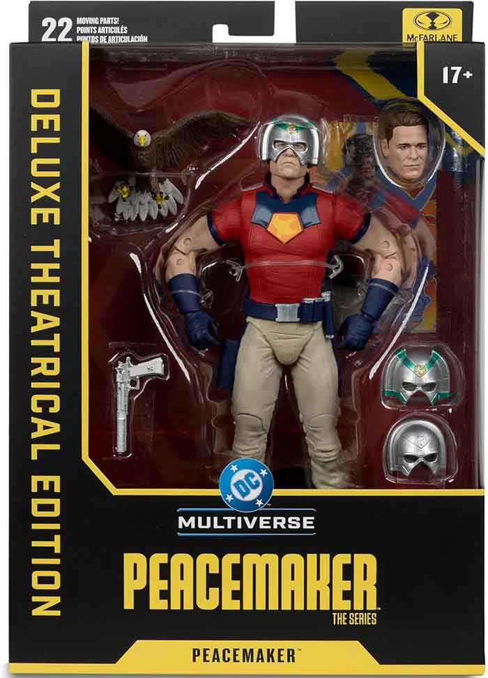 DC Multiverse Peacemaker 7 Inch Action Figure Deluxe Theatrical