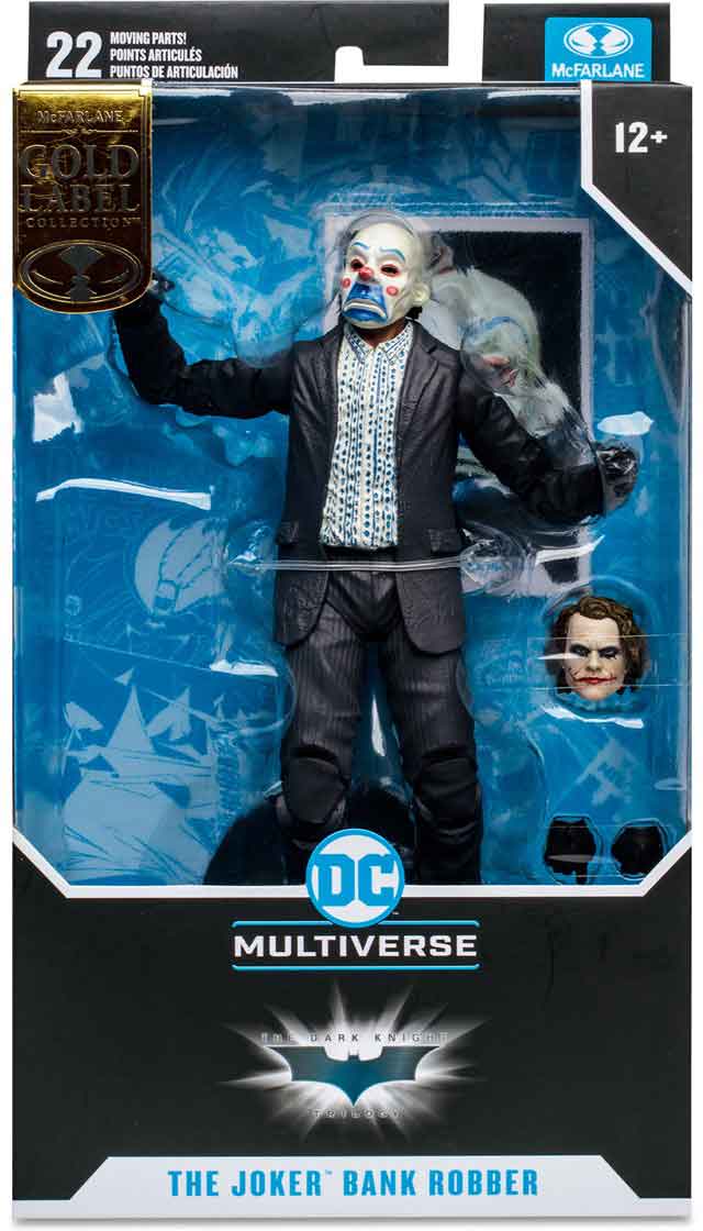 Action Figure Esclusiva Joker – Il Cavaliere Oscuro, 12 Pollici, Mattel, Con Base Espositiva