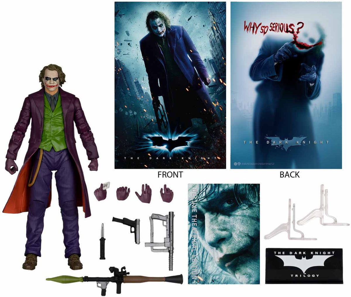 DC Multiverse The Dark Knight 7 Inch Action Figure Theatrical