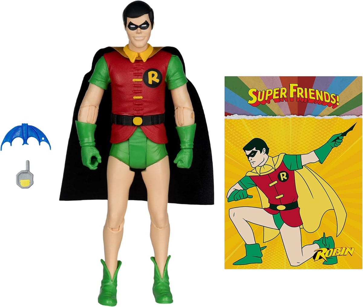 DC Retro Super Friends 6 Inch Action Figure Wave 3 - Robin| Cmdstore