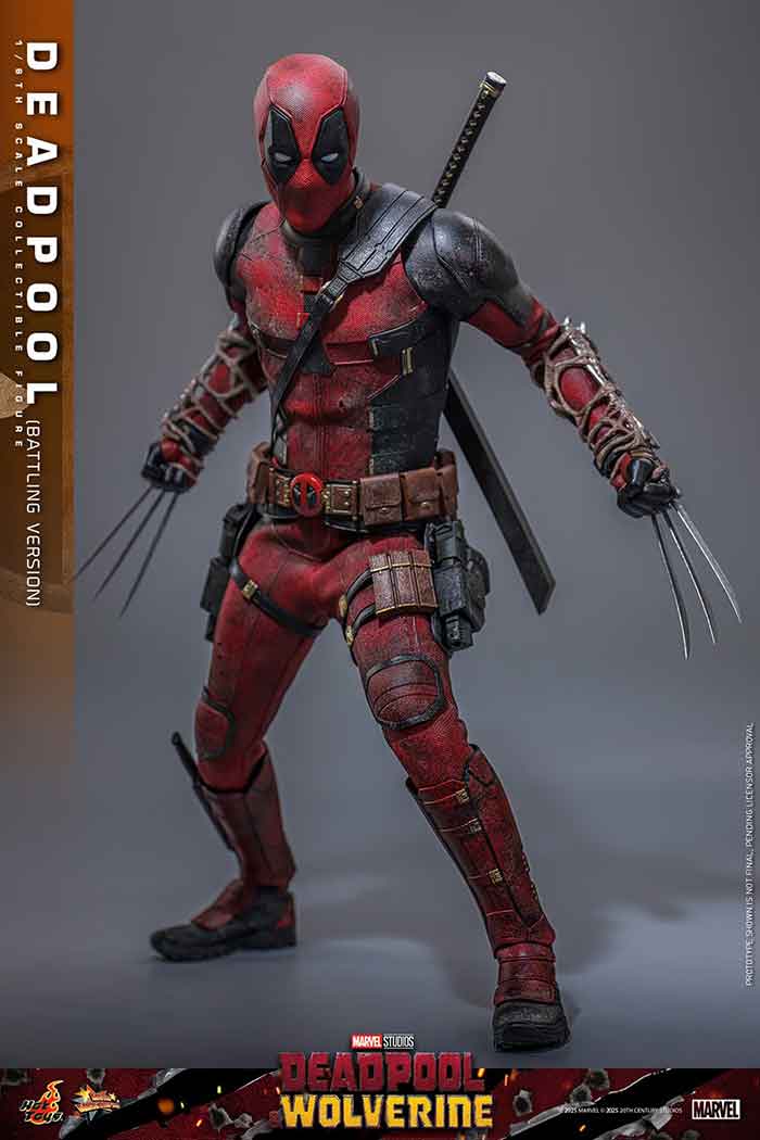 Deadpool & Wolverine 12 Inch Action Figure 1/6 Scale - Deadpool