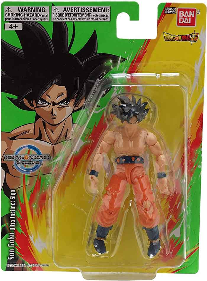 Dragonball Super 5 Inch Action Figure Evolve - Ultra Instinct Goku