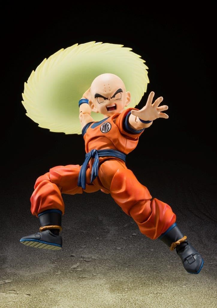 Dragonball Z 5 Inch Action Figure S.H. Figuarts - Krillin Earth's
