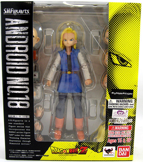 S.H.Figuarts Android N.17 E N.18 Set Da 2 Action Figure – Edizione Sopravvivenza Spaziale, Collezionabili