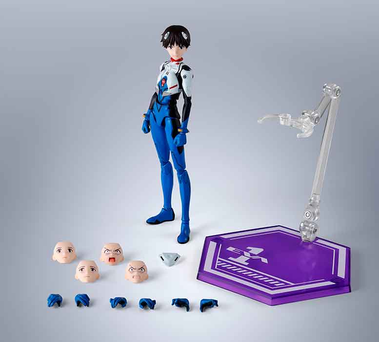 Evangelion 6 Inch Action Figure S.H. Figuarts - Shinji Ikari (Pre