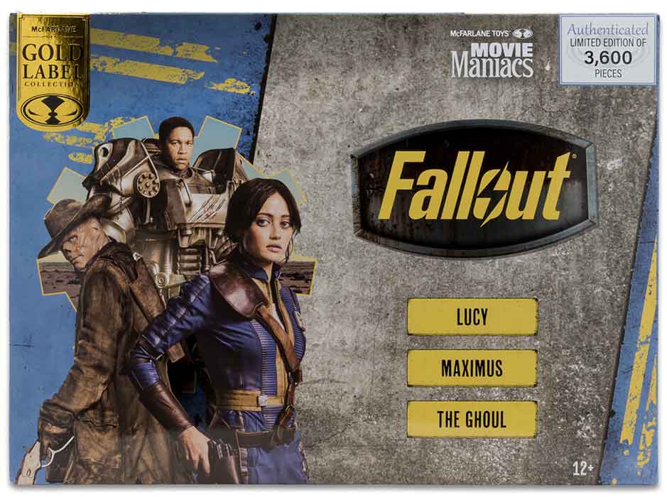 Fallout Movie Maniacs 6 Inch Static Figure Box Set Exclusive