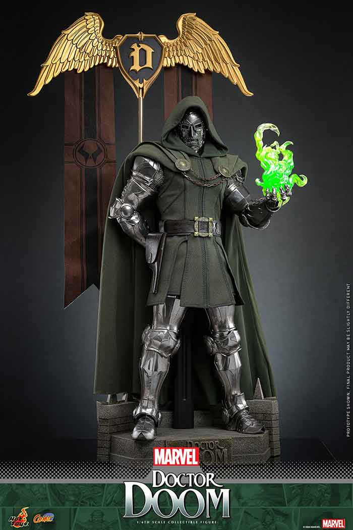 Fantastic Four 13 Inch Action Figure 1/6 Scale - Doctor Doom Hot