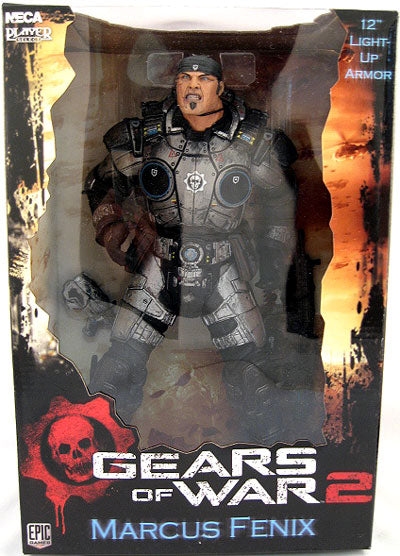 gears of war marcus fenix Gears Of War 2 Action Figure Larger Scale Series: 12 Inch Marcus Fenix| Cmdstore