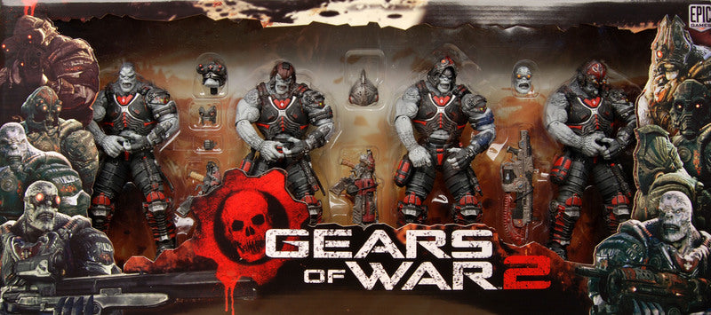 gears of war neca Gears of War Action Figure Series 3: Locust Hive Box Set