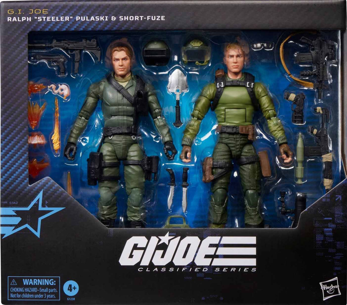 G.I. Joe Classified 6 Inch Action Figure 2-Pack Exclusive - Ralph