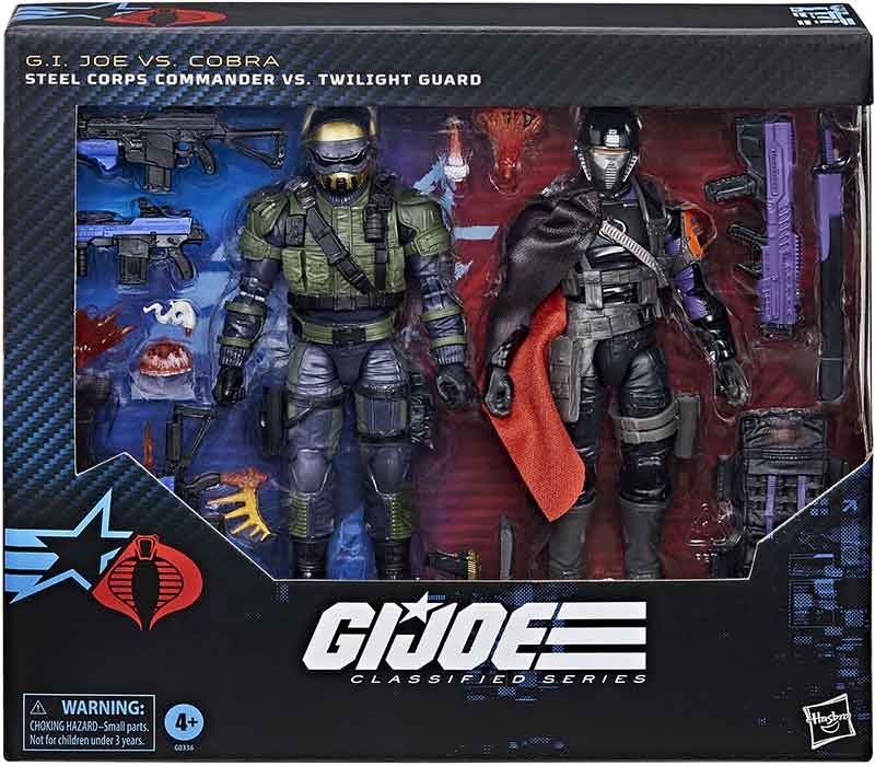 GI Joe Classified スティールコープスコマンダーシャドウガード G.I. Joe Classified 6 Inch Action Figure 2-Pack - Steel Corps