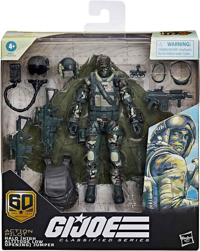 G.I. Joe Classified 6 Inch Action Figure 60th Anniversary Deluxe