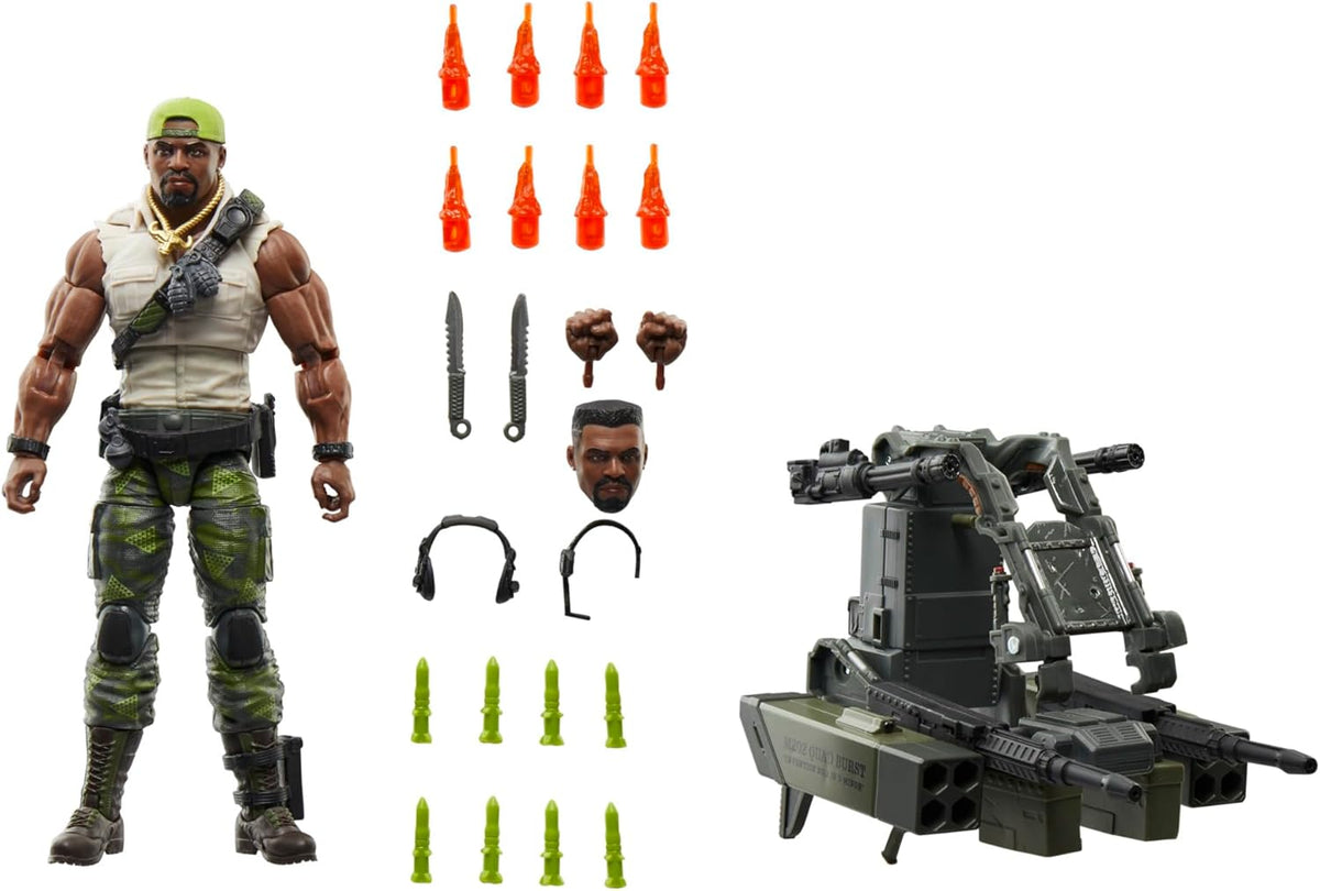 G.I. Joe Classified 6 Inch Action Figure Deluxe - Heavy Duty| Cmdstore