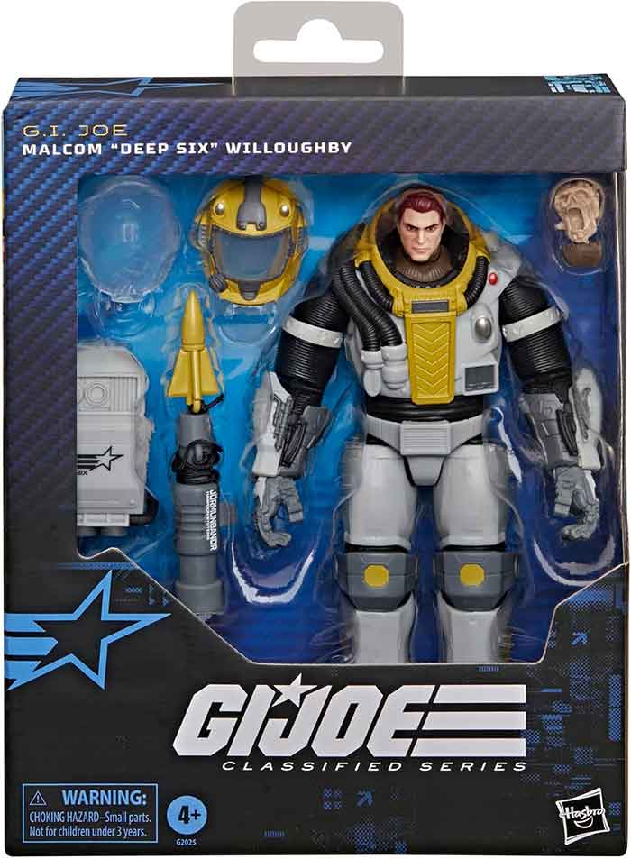 G.I. Joe Classified 6 Inch Action Figure Deluxe - Malcom Deep Six
