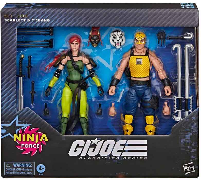 G.I. Joe Classified 6 Inch Action Figure Ninja Force 2-Pack