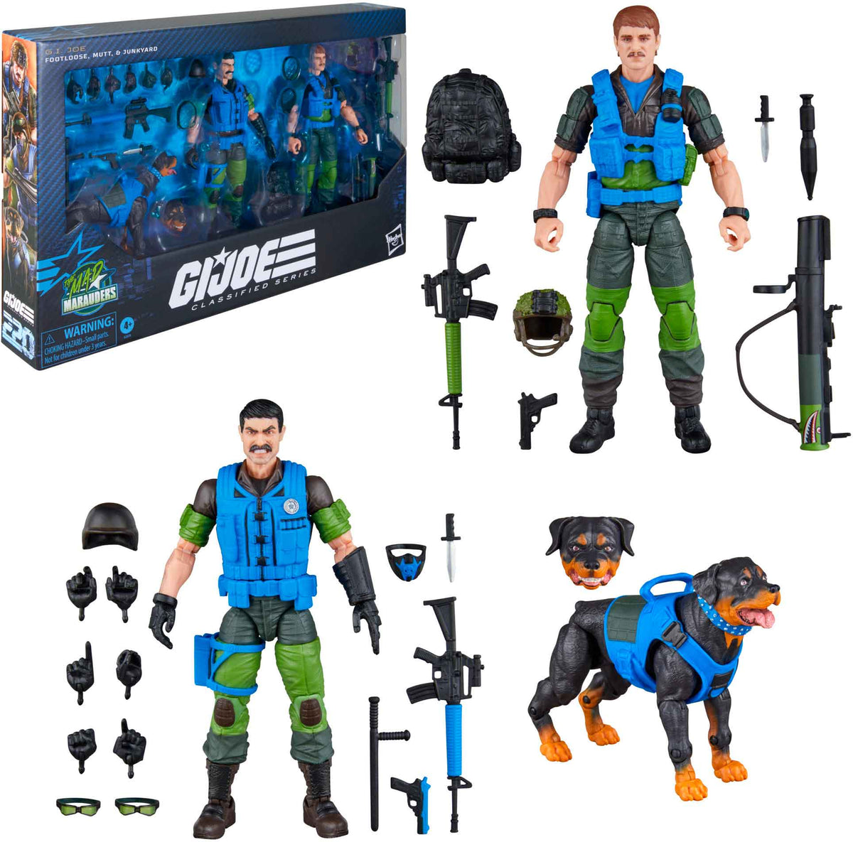 G.I. Joe Classified 6 Inch Action Figure The Mad Marauders 2-Pack