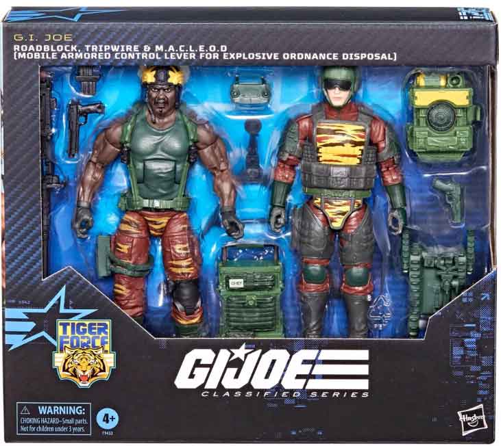 G.I. Joe Classified 6 Inch Action Figure Tiger Force 2-Pack