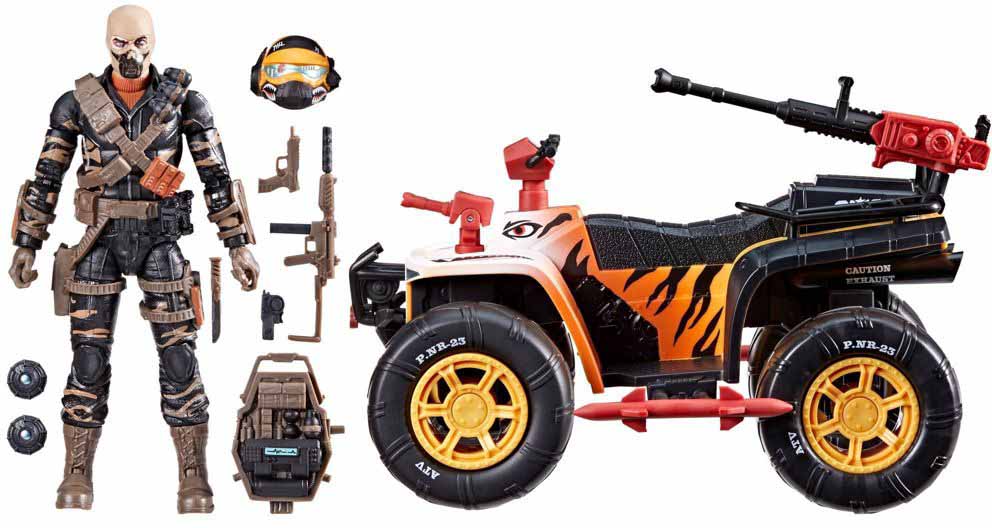 G.I. Joe Classified 6 Inch Scale Vehicle Figure Tiger Force