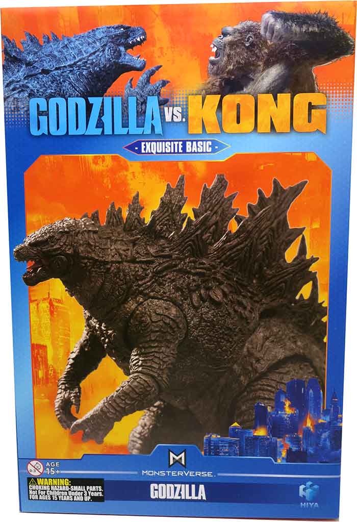 Godzilla vs Kong Monsterverse 7 Inch Action Figure Exquisite Basic